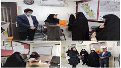 تقدیر از 4 بانوی با حجاب برتر در شبکه بهداشت و درمان و بیمارستان امام هادی (ع) فراشبند