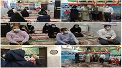 گرامیداشت دهه فجر و روز زن در شبکه بهداشت و درمان شهرستان فراشبند