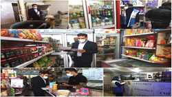 در هفته گذشته انجام شد؛ بازدید از 196 مرکز تهیه و توزیع مواد غذایی در فراشبند در راستای پیشگیری و کنترل کووید-19