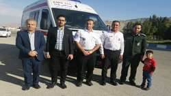 حضور رئیس شبکه بهداشت فراشبند در برنامه رژه خودرویی 