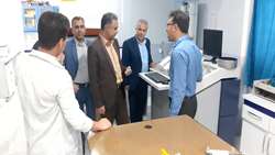 بررسی نحوه خدمت‌رسانی به مراجعان در بازدید فرماندار فراشبند
