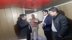 بازدید شبانه سرپرست شبکه فراشبند از کمپ سلامت نوروزی