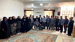 دیدار نوروزی سرپرست و کارکنان شبکه فراشبند با یکی از کارکنان