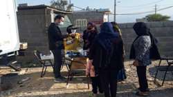برگزاری پنجمین مرحله اردوی جهادی سلامت محور در منطقه زلزله زده عشایری «ایل سالار» فراشبند