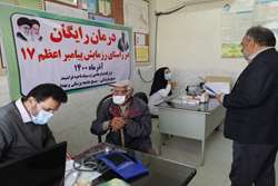 ارایه خدمات درمانی رایگان به اهالی یک روستای کم برخوردار در فراشبند