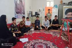 آشنایی بسیجیان حلقه صالحین مسجد امام حسین(ع) دهرم با مهارت «نه» گفتن