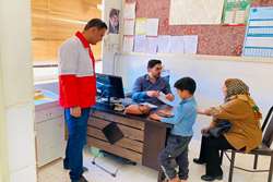 ارایه خدمات رایگان سلامت به بیش از ٨٠ نفر از اهالی روستای منصور آباد در اردوی مشترک جهادی