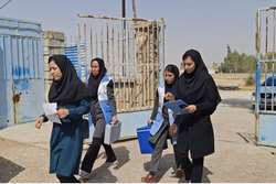 برگزاری مانور آمادگی تیم واکنش سریع شبکه بهداشت و درمان شهرستان فراشبند