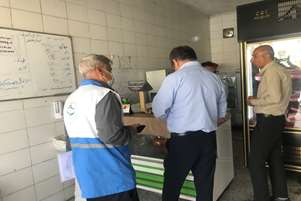 تشدید نظارت‌های بهداشتی بر واحدهای صنفی شهر دهرم