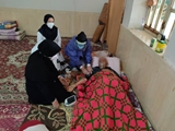 اعزام تیم مراقبتی تخصصی برای پیگیری بیمار مبتلا به کرونا در دهرم فراشبند