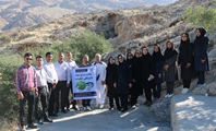 کوهنوردی کارکنان شبکه فراشبند به مناسبت هفته سلامت
