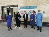 بازدید کارشناس ناظر معاونت بهداشتی دانشگاه از عملکرد شبکه بهداشت و درمان فراشبند در اجرای طرح شهید سلیمانی