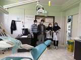 تقدیر از دندان پزشک و دستیار مرکز خدمات جامع سلامت دهرم