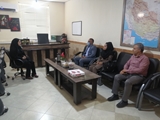 دیدار رییس شبکه بهداشت و درمان فراشبند با رییس جدید اداره بهزیستی شهرستان