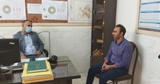 بازدید رییس شبکه بهداشت فراشبند از خانه بهداشت خرمایک