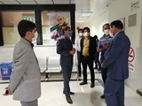 بازدید سرزده فرماندار فراشبند از شبکه بهداشت و درمان شهرستان