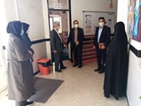 با هدف نظارت بر رعایت پروتکلهای بهداشتی از مدارس فراشبند بازدید شد