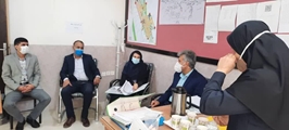 ارزیابی ناظر دانشگاه علوم پزشکی شیراز از نحوه فعالیت مرکز منتخب کووید19 و اجرای طرح شهید حاج «قاسم سلیمانی» در فراشبند در نخستین روز از سال نو