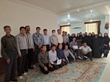 دیدار نوروزی سرپرست و کارکنان شبکه بهداشت و درمان فراشبند با همکار توان یاب