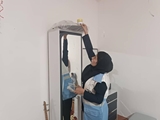 اجرای طرح ملی پایش گاز رادُن در ساختمان های مسکونی شهر فراشبند  