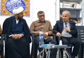حضور مسوول امور عمومی شبکه بهداشت و درمان فراشبند در میز خدمت مردمی 