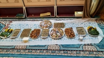 برگزاری مراسم معنوی سفره حضرت رقیه (س) در شبکه بهداشت و درمان شهرستان فراشبند