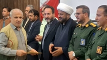 تقدیر از مسئول بسیج جامعه پزشکی شهرستان فراشبند در رزمایش جهادگران فاطمی ۵